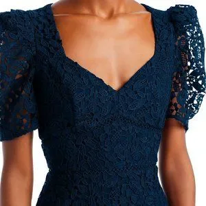 chinese dress ladies 21SIX Flavia Lace Dress in Aqua main image 0